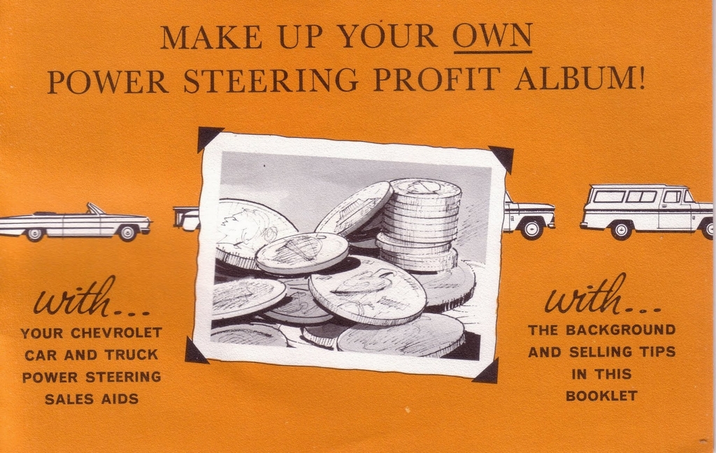 1963 Chevrolet Power Steering Profit Booklet Page 7